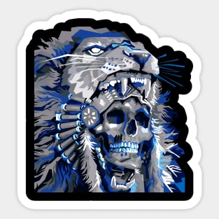 Indian skull Sticker